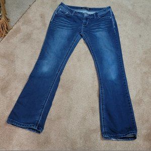 Almost Famous Jeans low rise sz 9 w / Stretch